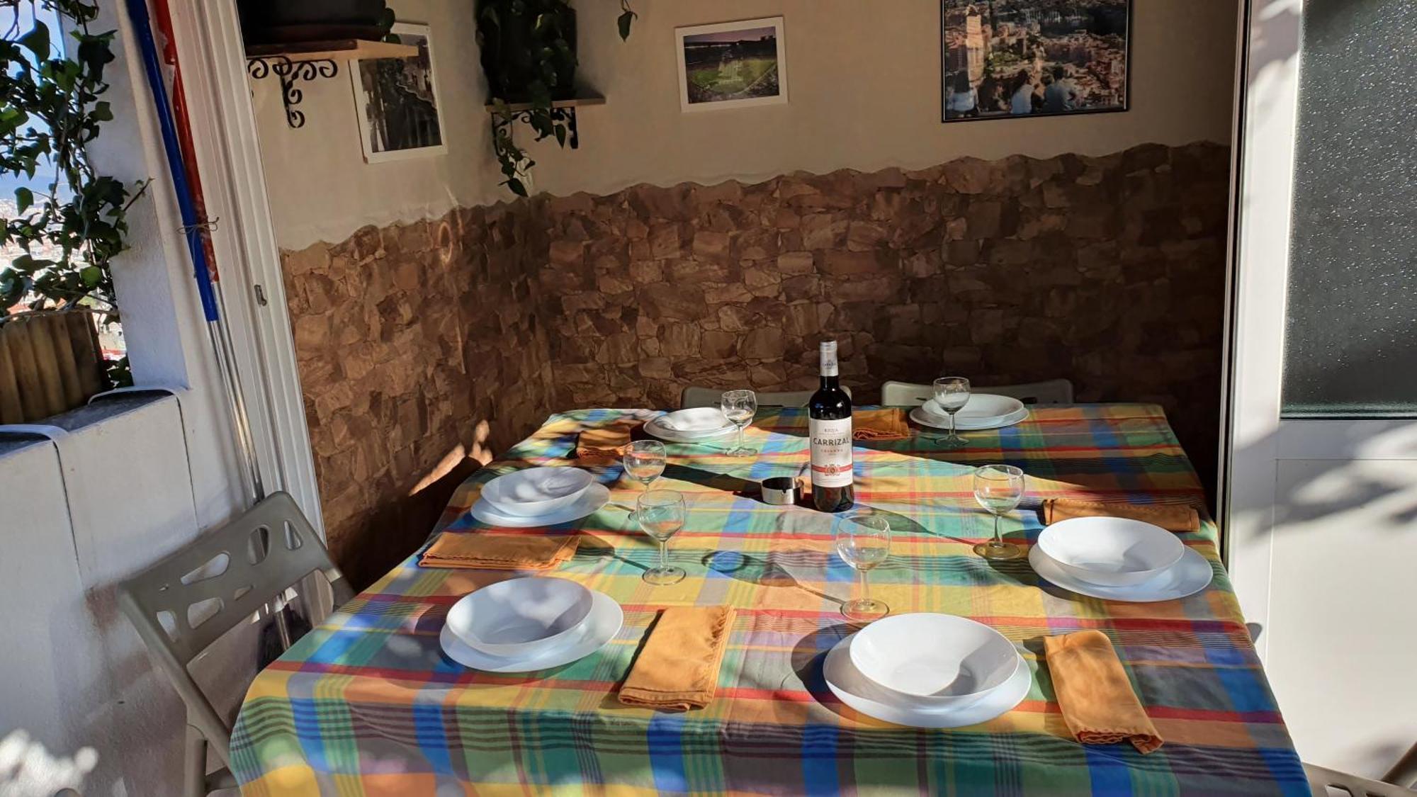 Atico, Terraza Y Barbacoa